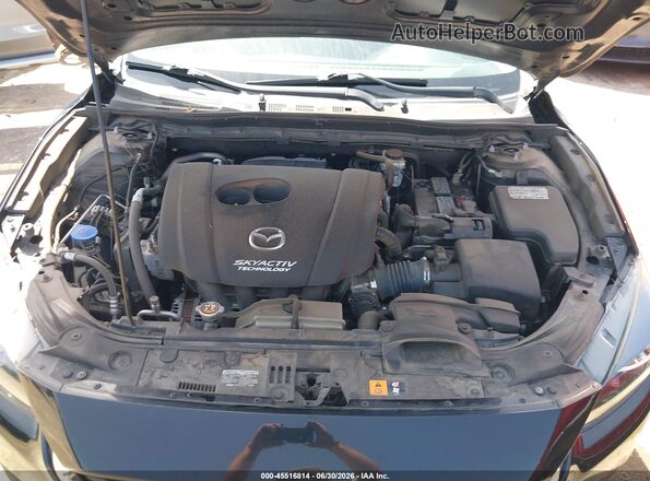 3MZBN1U7XHM156852 2017 MAZDA 3 Black Widok z tyłu
