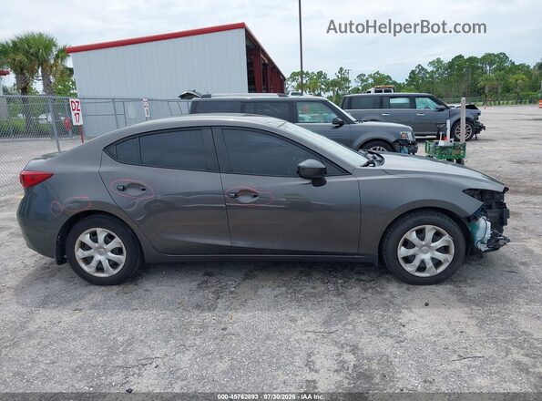 3MZBN1U7XJM161443 2018 MAZDA 3 Gray Widok wnętrza 360 stopni