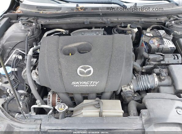 3MZBN1U7XJM161443 2018 MAZDA 3 Gray Widok z tyłu