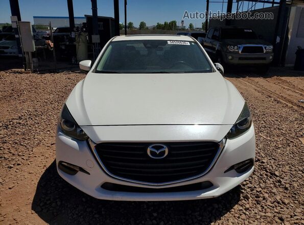 3MZBN1V30JM158479 2018 MAZDA 3 White Widok z przodu