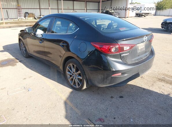 3MZBN1V30JM173287 2018 MAZDA 3 Black Tył lewy