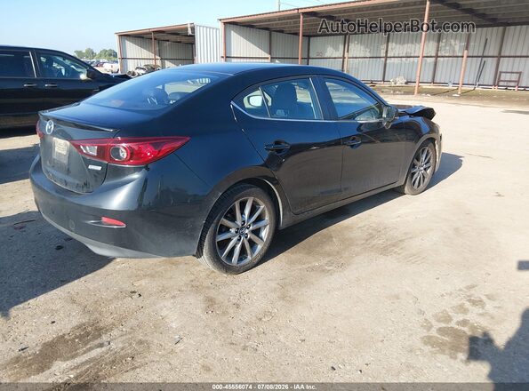 3MZBN1V30JM173287 2018 MAZDA 3 Black Tył prawy