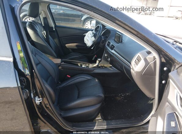 3MZBN1V30JM173287 2018 MAZDA 3 Black Widok wnętrza z przodu