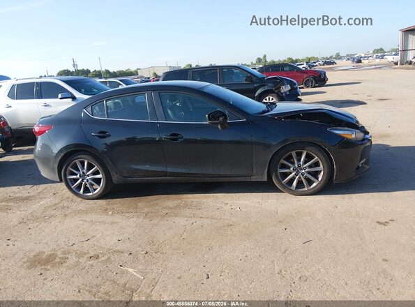 3MZBN1V30JM173287 2018 MAZDA 3 Black Widok wnętrza z tyłu