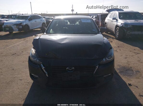 3MZBN1V30JM173287 2018 MAZDA 3 Black Widok zestawu wskaźników