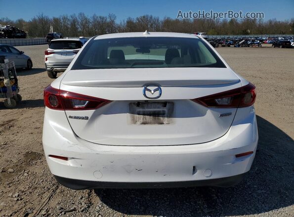 3MZBN1V30JM175833 2018 MAZDA 3 White Widok z tyłu