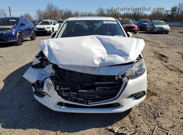 3MZBN1V30JM175833 2018 MAZDA 3 White Widok z przodu