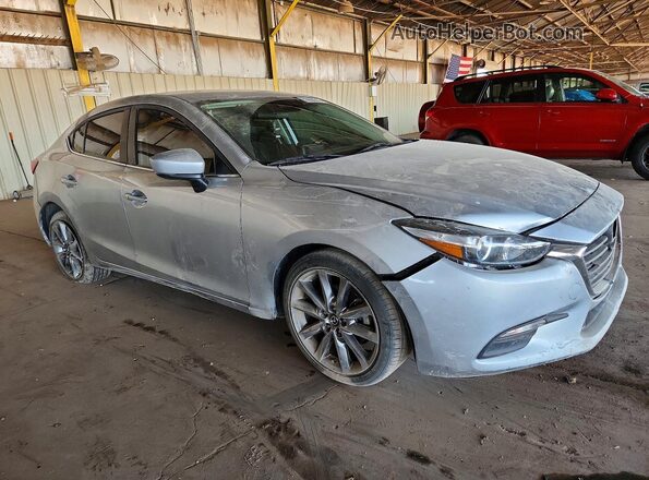 3MZBN1V30JM217577 2018 MAZDA 3 Silver Передня права чверть