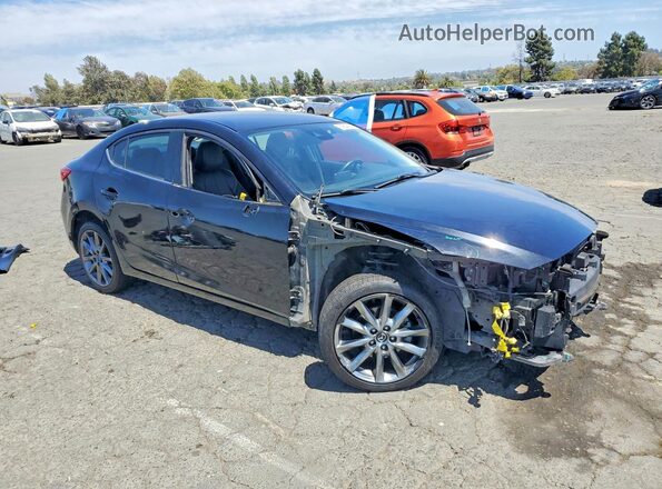3MZBN1V30JM253723 2018 MAZDA 3 Black Առջևի աջ