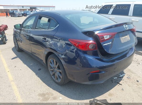 3MZBN1V30JM273437 2018 MAZDA 3 Blue Tył lewy