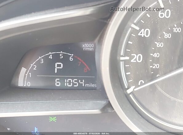 3MZBN1V30JM273437 2018 MAZDA 3 Blue Widok tylnych siedzeń