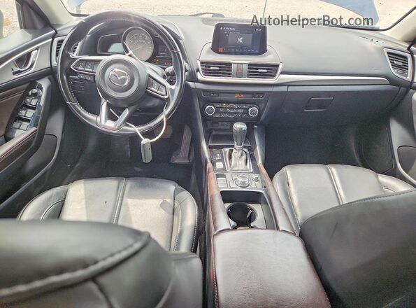 3MZBN1V31JM254976 2018 MAZDA 3 Blue Widok deski rozdzielczej