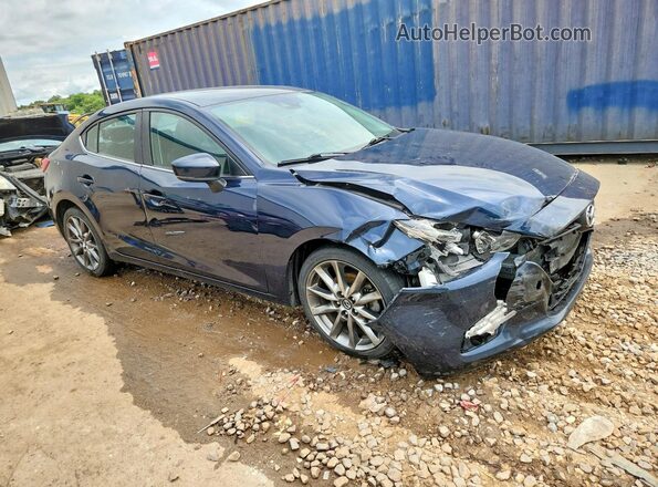 3MZBN1V31JM254976 2018 MAZDA 3 Blue Przód prawy