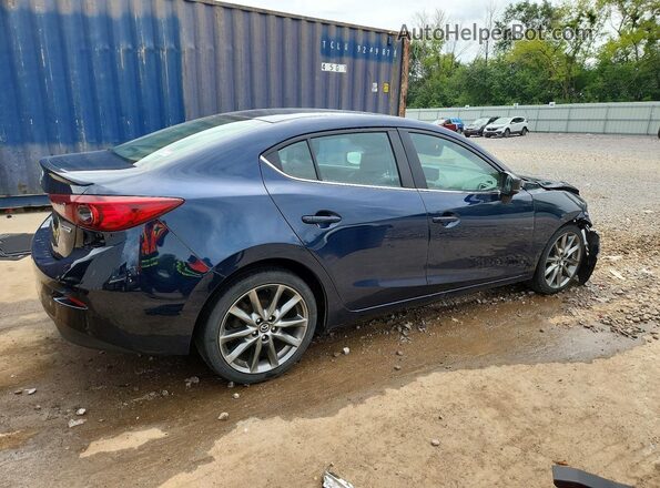 3MZBN1V31JM254976 2018 MAZDA 3 Blue Tył prawy