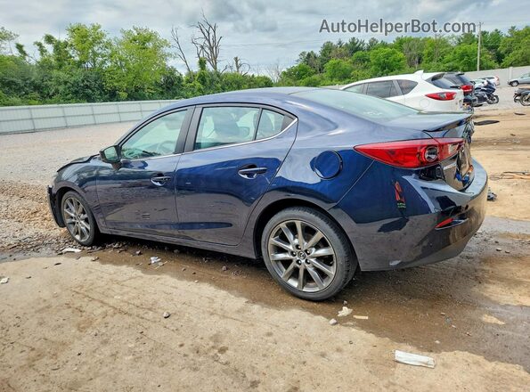 3MZBN1V31JM254976 2018 MAZDA 3 Blue Tył lewy