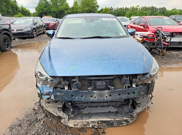 3MZBN1V32JM193587 2018 MAZDA 3 Синий Вид спереди