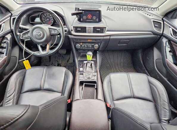 3MZBN1V32JM193587 2018 MAZDA 3 Синий Вид панели приборов