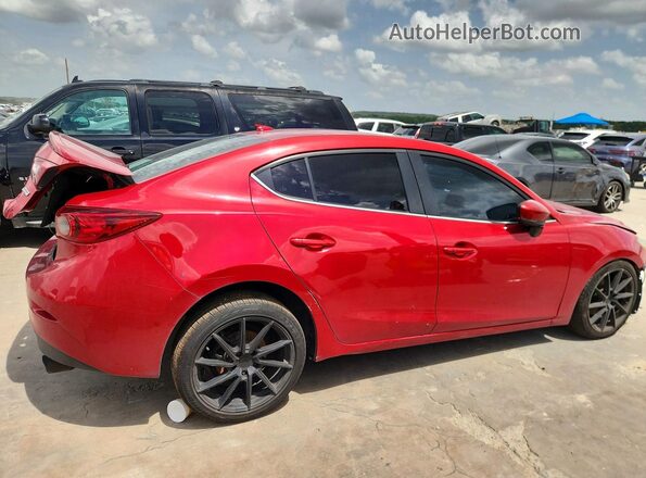 3MZBN1V32JM219623 2018 MAZDA 3 Red Հետևի աջ