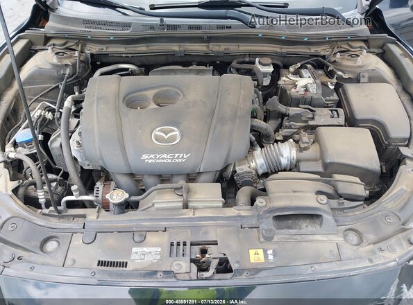 3MZBN1V32JM261581 2018 MAZDA 3 Black Вид ззаду