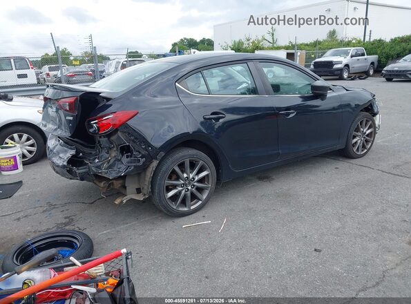 3MZBN1V32JM261581 2018 MAZDA 3 Black Задня права чверть