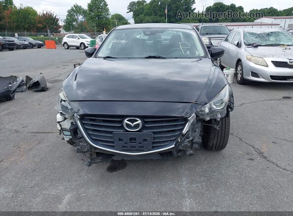 3MZBN1V32JM261581 2018 MAZDA 3 Black Вид щитка приладів