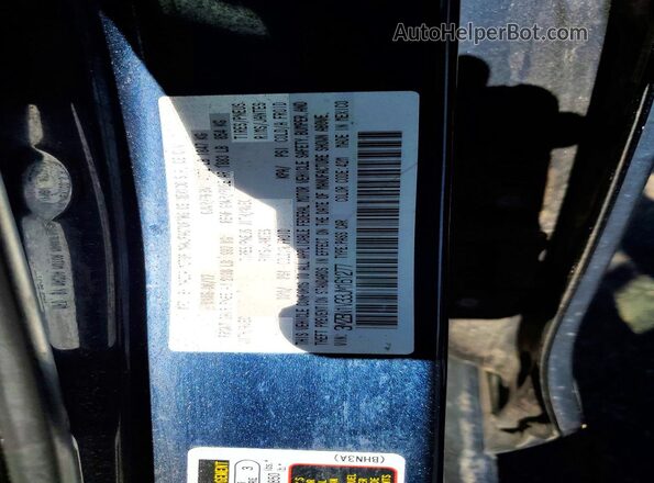 3MZBN1V33JM161277 2018 MAZDA 3 Blue Vista del compartimento del motor