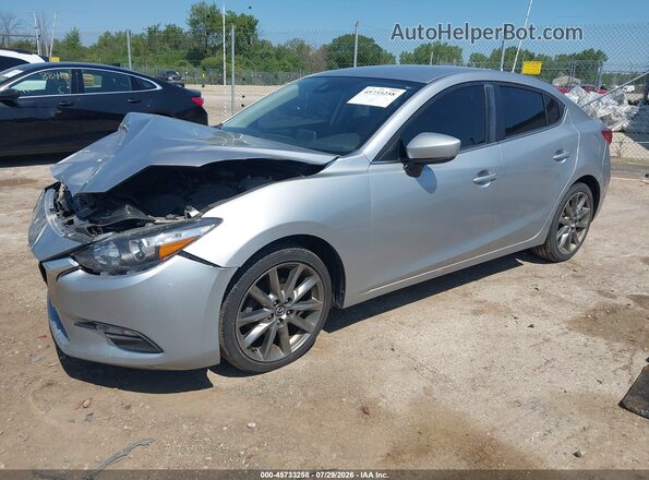 3MZBN1V33JM181271 2018 MAZDA 3 Silver Front left