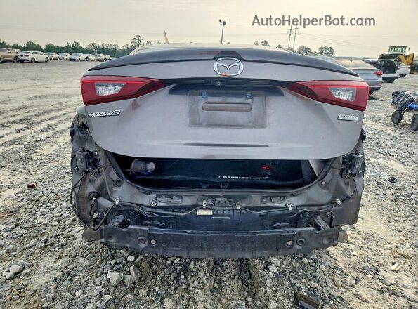 3MZBN1V34JM187323 2018 MAZDA 3 Gray Widok z tyłu
