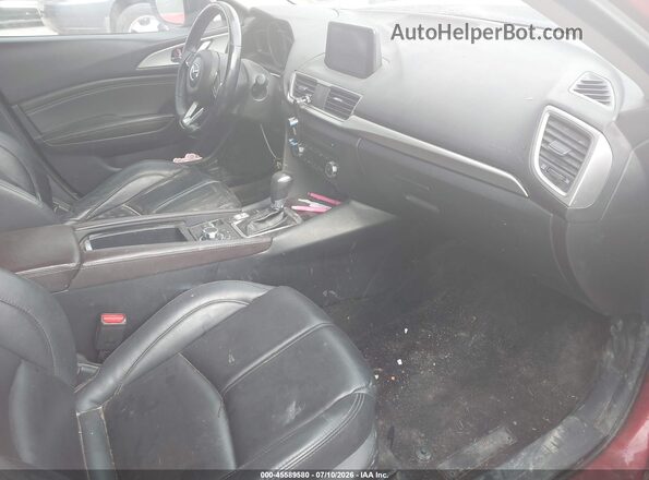 3MZBN1V34JM250727 2018 MAZDA 3 Red Սալոնի դիմացի տեսք