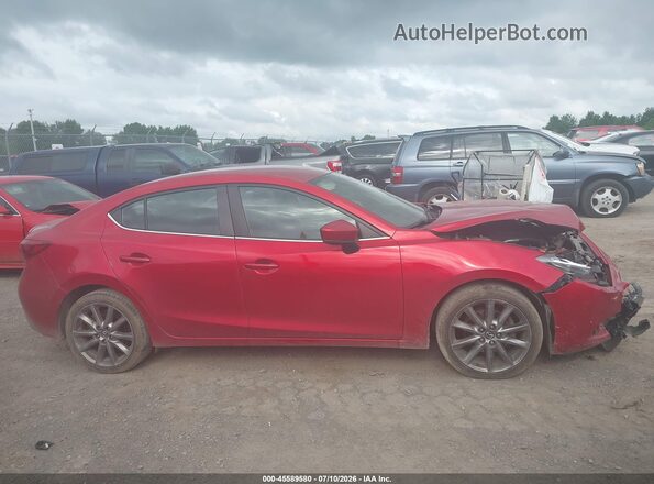 3MZBN1V34JM250727 2018 MAZDA 3 Red Սալոնի հետևի տեսք
