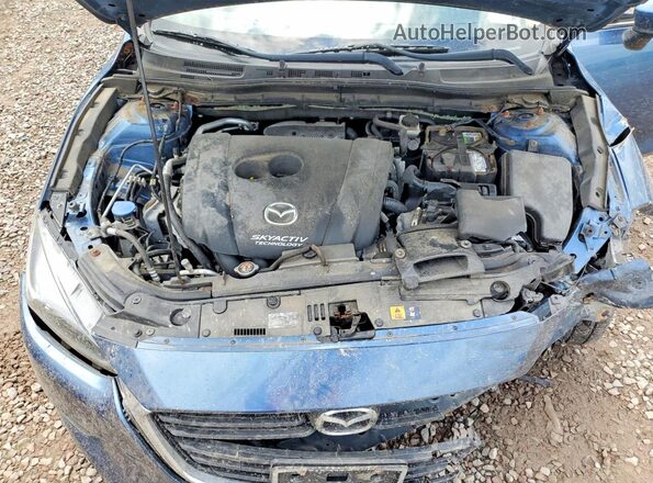3MZBN1V38JM231887 2018 MAZDA 3 Blue Սալոնի հետևի տեսք