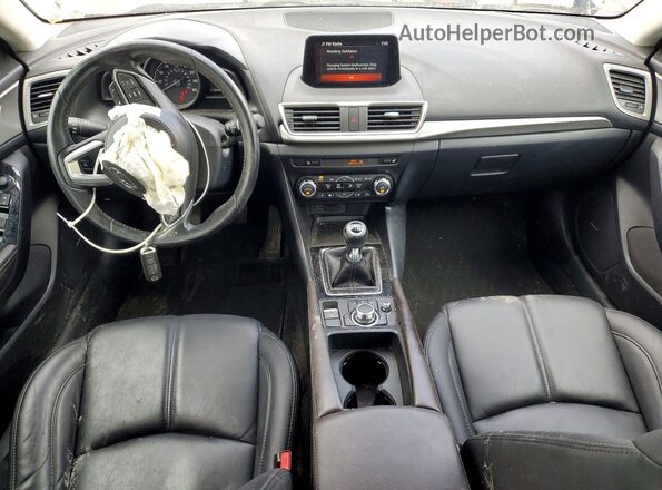 3MZBN1V38JM231887 2018 MAZDA 3 Blue Առջևի վահանակի տեսք
