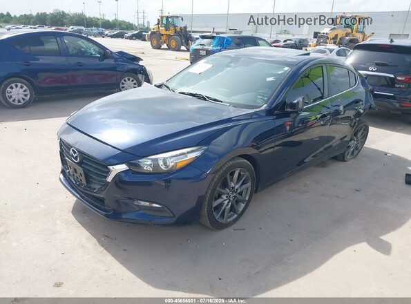 3MZBN1V38JM274870 2018 MAZDA 3 Blue Przód lewy
