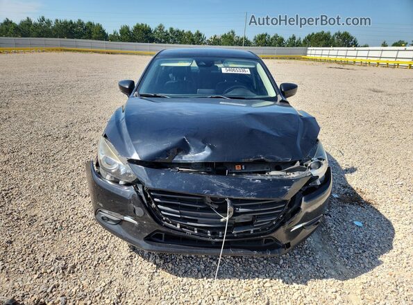 3MZBN1V39JM166399 2018 MAZDA 3 Black Դիմացի տեսք