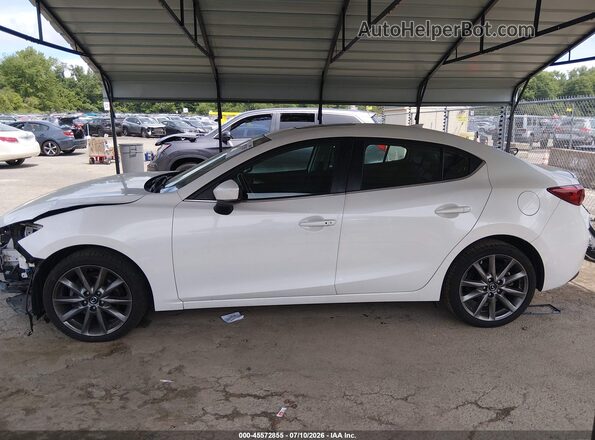 3MZBN1V39JM192887 2018 MAZDA 3 White Vista interior de 360 grados