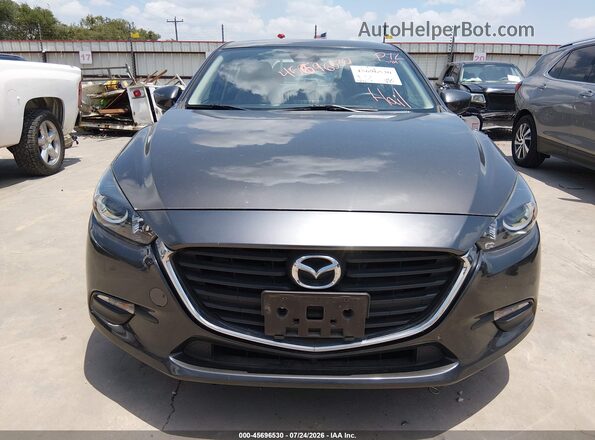 3MZBN1V3XJM174706 2018 MAZDA 3 Gray Սարքավորումների վահանակի տեսք