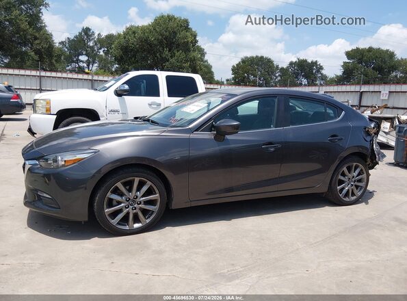 3MZBN1V3XJM174706 2018 MAZDA 3 Gray Սալոնի 360 աստիճան տեսք
