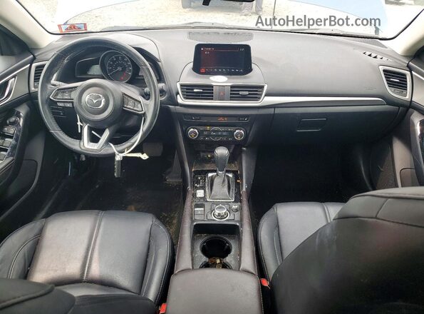3MZBN1V3XJM179677 2018 MAZDA 3 Blue Dashboard view