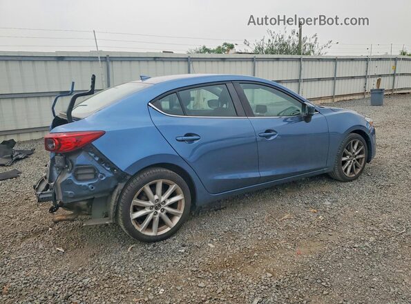 3MZBN1V3XJM179677 2018 MAZDA 3 Blue Rear right