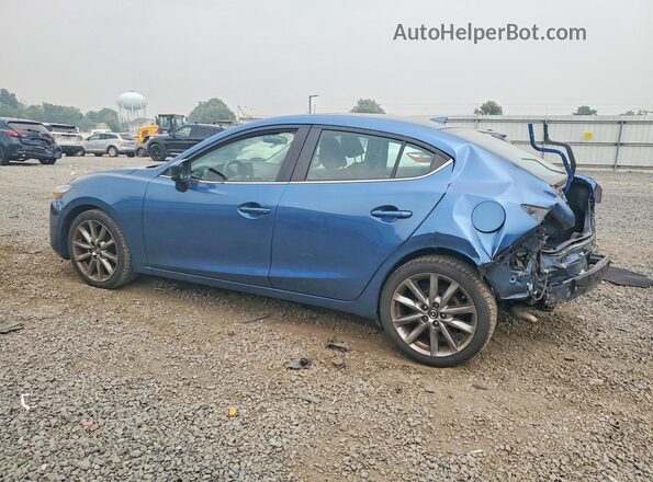 3MZBN1V3XJM179677 2018 MAZDA 3 Blue Rear left