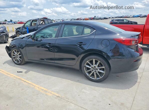 3MZBN1V3XJM204254 2018 MAZDA 3 Черный Задняя левая четверть