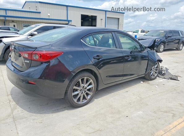 3MZBN1V3XJM204254 2018 MAZDA 3 Черный Задняя правая четверть