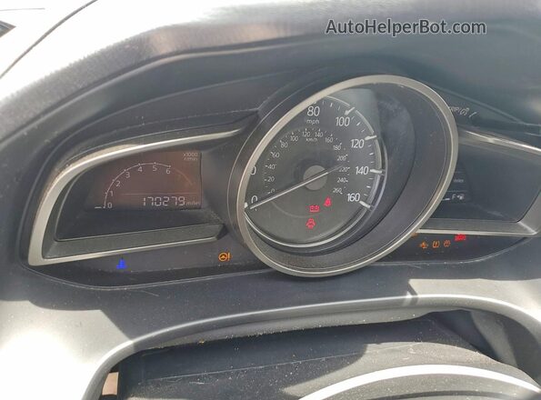 3MZBN1V3XJM204254 2018 MAZDA 3 Черный Вид щитка приборов