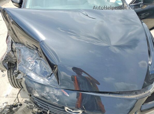 3MZBN1V3XJM204254 2018 MAZDA 3 Черный Вид задней части салона