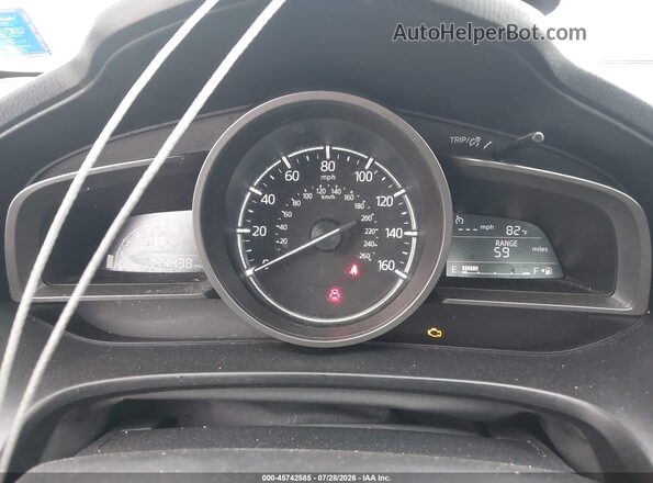 3MZBN1V3XJM223175 2018 MAZDA 3 Gray Widok tylnych siedzeń