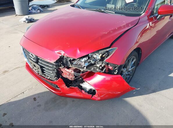 3MZBN1V3XJM244429 2018 MAZDA 3 Красный Вид спереди
