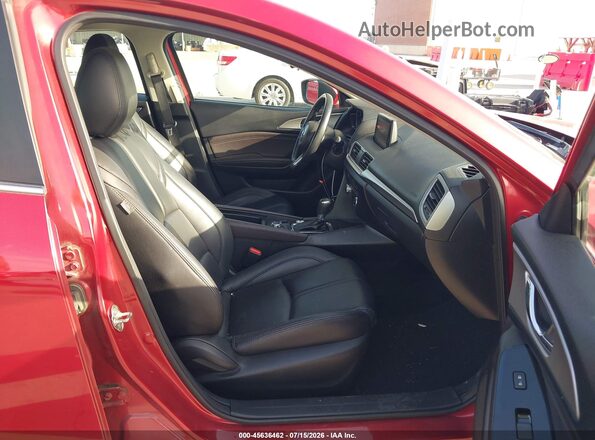 3MZBN1V3XJM244429 2018 MAZDA 3 Красный Вид салона спереди