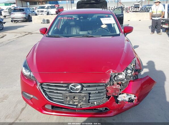 3MZBN1V3XJM244429 2018 MAZDA 3 Красный Вид щитка приборов