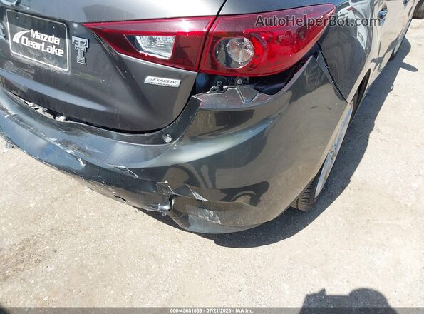 3MZBN1V70HM125334 2017 MAZDA 3 Gray Դիմացի տեսք
