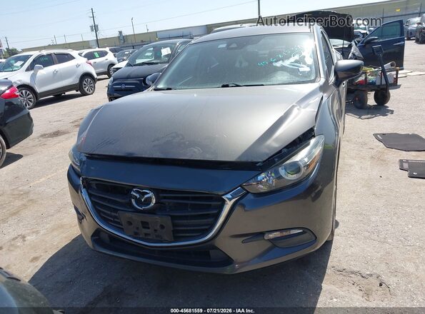 3MZBN1V70HM125334 2017 MAZDA 3 Gray Սարքավորումների վահանակի տեսք